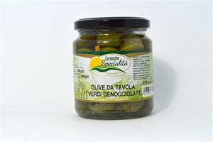 Olives dénoyautées Variété Nocellara